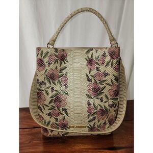 Brahmin Amelia Ivory Labyrinth Leather‎ Purse